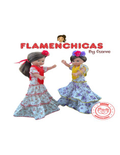 Flamenchicas - Muñecas vestidas de flamenca