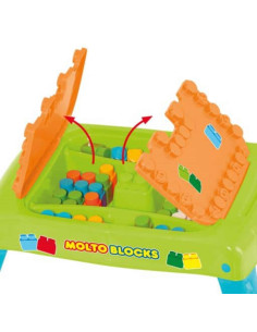 Molto Mesa de Actividades Infantil de Bloques 2