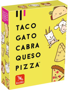 Juego Taco, Gato, Cabra, Queso, Pizza