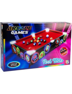 LED TABLETOP POOL - Mesa de Billar con Luz Led
