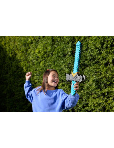 Minecraft La Pelicula Espada Pico Transformable  2