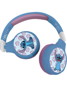 Disney Stitch - Auriculares 2 en 1 Bluetooth y con Cable...
