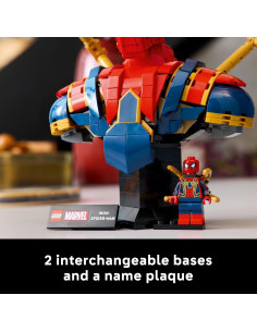 LEGO Marvel Busto de Iron Spider-Man 2