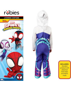 Disfraz Ghost Spider para niños talla 3 2