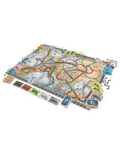 Juego de Mesa Aventureros al Tren Europa 2