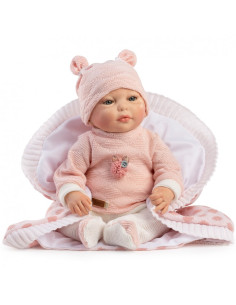 Muñeca Reborn Prematuro Lea Pintada a Mano 38 cm