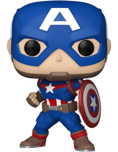 Funko Pop! Marvel: Marvel NC - Captain America - Marvel... 2