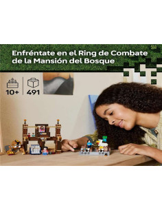 LEGO Minecraft El Ring de Combate de la Mansión del Bosque 2