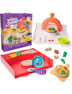 SquishPizza Rising Pizza Playset con arena