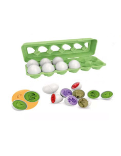 Huevos Dinosaurios Encajables 12 uds