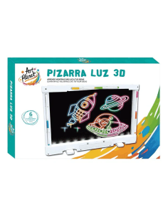 Pizarra Luz 3D Art Planet