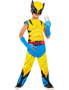 Disfraz oficial de Wolverine para niño talla 5 a 6
