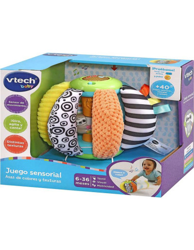 VTech Balón Luminoso Sensorial Colores Y Texturas