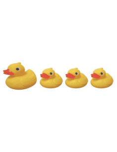 Familia De 4 Patitos de Goma | Juguetes para el baño |...