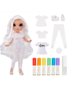 Rainbow high color y create blue eyes  2