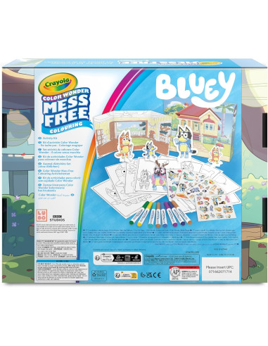 CRAYOLA - Color Wonder, Bluey Juego de Regalo...