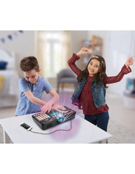 Kidi DJ Mix, Mesa de mezclas electrónica para niños 10 en 1