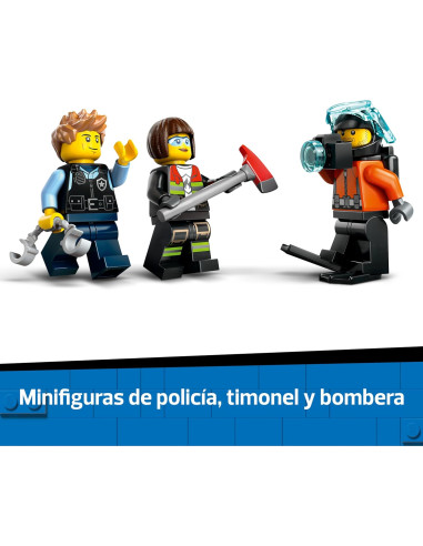 LEGO 60462 City 3 en 1 Remix: Helicóptero,...