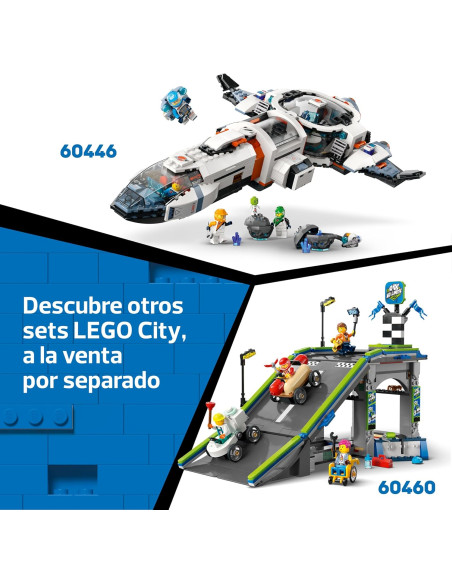 LEGO 60462 City 3 en 1 Remix: Helicóptero, Camión de Bomberos y Submarino