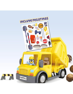 Bluey Dump Truck, Camión de Basura, Incluye Figurita Amigo 2