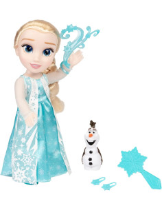 Princesas Disney – Muñeca Elsa Clásica Cantante Grande de...