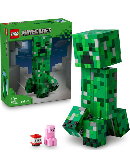 LEGO Minecraft El Creeper - Figura Articulada con Compartimento Oculto