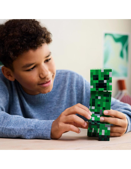LEGO Minecraft El Creeper - Figura Articulada con Compartimento Oculto