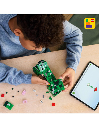 LEGO Minecraft El Creeper - Figura Articulada...