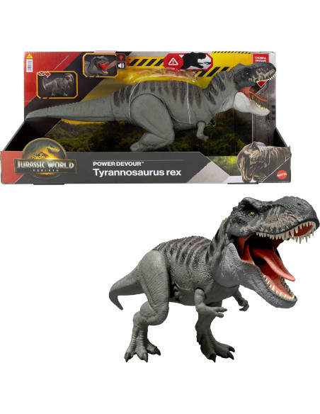 Jurassic World Dinosaurio t-Rex Poder devorador