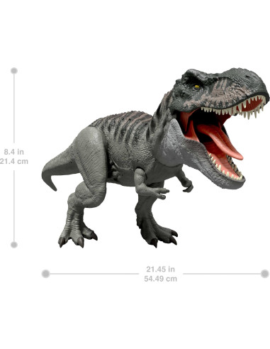 Jurassic World Dinosaurio t-Rex Poder devorador