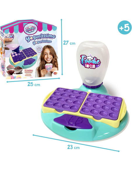 Yogurisssimo, Yogur Dots Helados con 4 Formas Diferentes