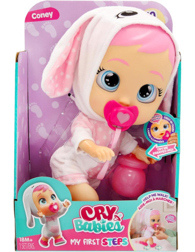 BEBÉS LLORONES Coney Muñeca Interactiva Ayuda a...