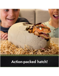 Primal Hatch Dino Rising - Figura T Rex Jurassic... 2