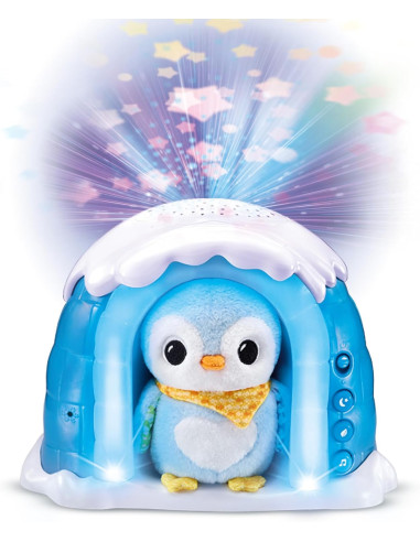 VTech-Baby Iglú Proyector Peluchito Pingüino