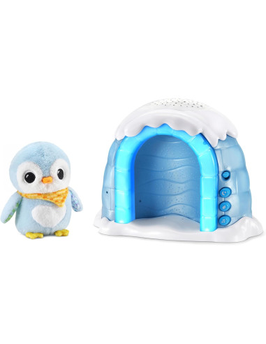 VTech-Baby Iglú Proyector Peluchito Pingüino