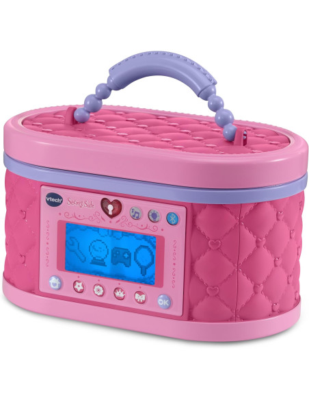 Maletín Secreto de Maquillaje, Joyero Interactivo, Código Personal, Espejo