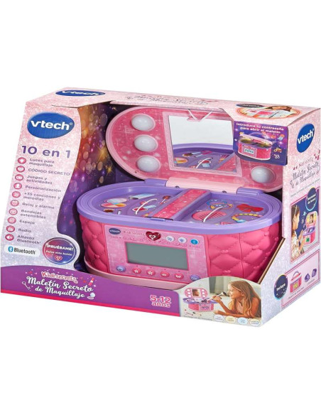 Maletín Secreto de Maquillaje, Joyero Interactivo, Código Personal, Espejo