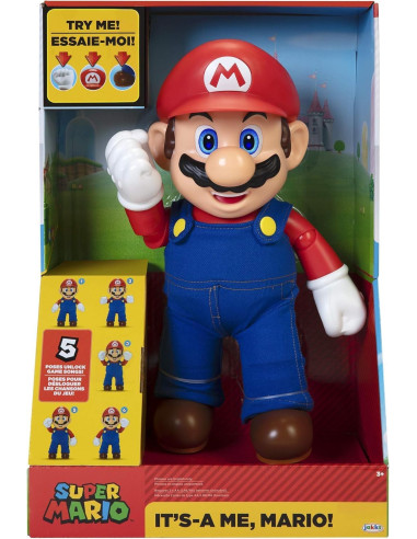 Figura Super Mario Interactiva 36 cm