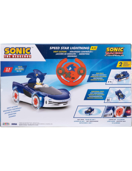 Sonic The Hedgehog, Coche Radio Control Derrapes