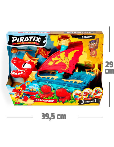PIRATIX Dragon Ship – Barco Dragón de Piratix...