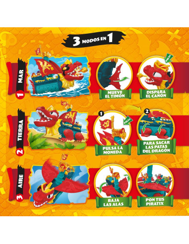 PIRATIX Dragon Ship – Barco Dragón de Piratix...