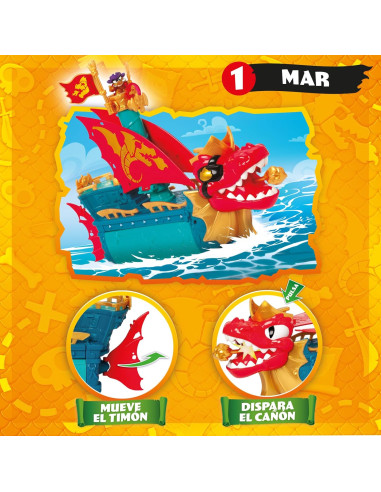 PIRATIX Dragon Ship – Barco Dragón de Piratix...