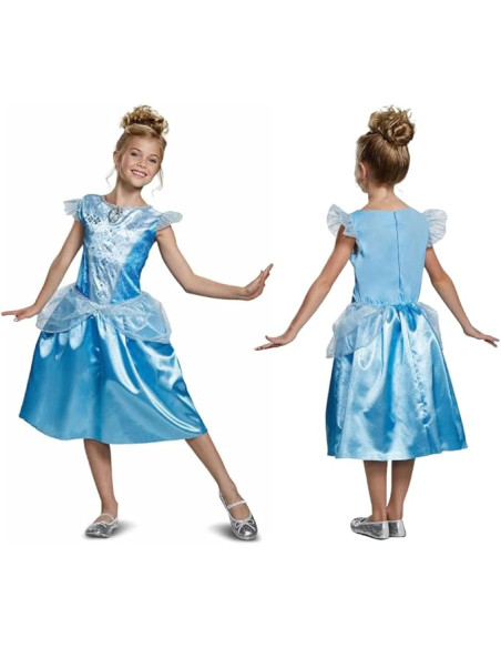 Disfraz Cenicienta Niña Disney - talla 7 a 8