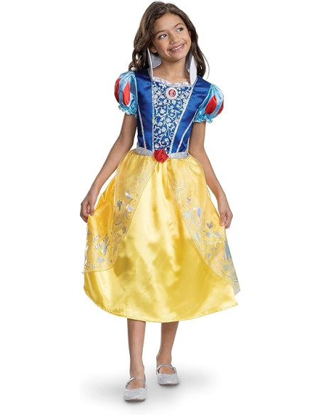 Disfraz Disney Princesas Blancanieves - Talla 7 a 8 años