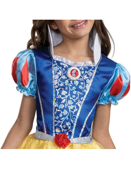 Disfraz Disney Princesas Blancanieves - Talla 7 a 8 años