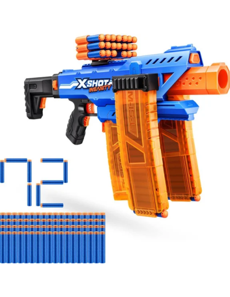 Pistola X-shot Insanity Clip Motorizada