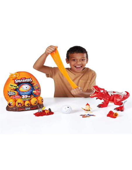 Huevo Smashers Dinosaurio con figuras y 35 sorpresas