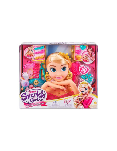 Busto princess sparkle girlz 52 pzs