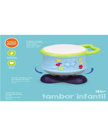 Tambor Infantil con Luces y Sonidos – Infant...