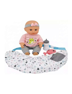 Bebé con Capazo Transportín PequeBB con accesorios